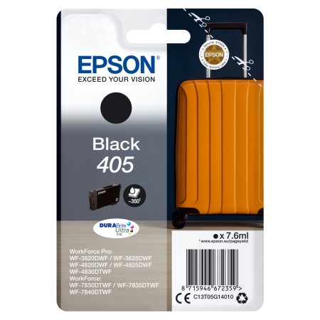 EPSON CARTUCCIA VALIGIA 405 NERO INKJET STANDARD C13T05G14010 NO BLISTER