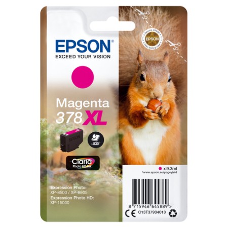 EPSON CART INK INK MAGENTA SCOIATTOLO 378XL
