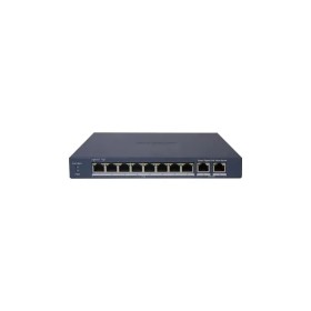 SWITCH HIKVISION SMART MANAGED POE GIGABIT L2, 8 GIGABIT RJ45 POE PORTS, 2 GIGABIT SFP PORT, 802.3AF