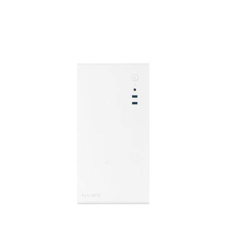 NUWO CASE OFFICE M-ATX EGUERA A123 0.60MM SPCC USB3.0 80MM FRONT METAL DOUBLE SIDE MESH BIANCO