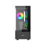 NUWO CASE ATX NUWO CLASH CK500 NERO 0.45MM SPCC 3*USB3.0/2.0 3*FAN ARGB FRONT E SIDE GLASS