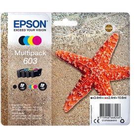 EPSON CARTUCCIA 603 MULTIPACK INKJET STELLA MARINA 4 COLORI