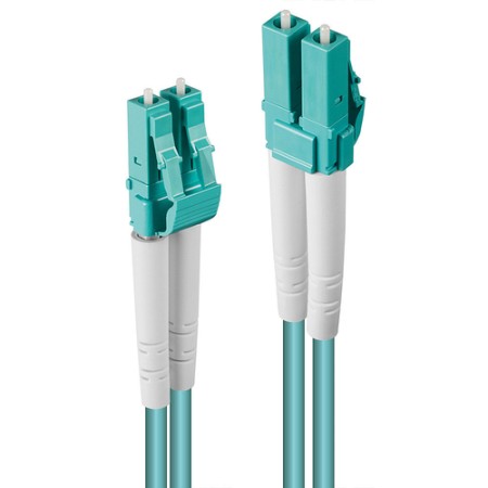 LINDY CAVO IN FIBRA OTTICA DUPLEX LC/LC OM3 50m