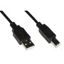 LINK CAVO USB 2.0 CONNETTORI A-B IN RAME MT 1,80 NERO