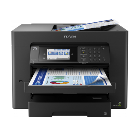 EPSON MULTIFUNZIONE INK A3 COLORE, WF-7840DTWF, 12PPM, FRONTE/RETRO, USB/LAN/WIFI, 4 IN 1