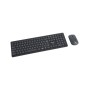 VULTECH TASTIERA E MOUSE BUNDLE, WIRELESS LOW PROFILE A FORBICE, TASTI FUNZIONALI, 2000DPI REGOLABIL
