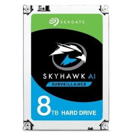 SEAGATE SKYHAWK HARD DISK 8 TB, TECNOLOGIA AI SURVEILLANCE SATA 6GB/S/256MB/7200 RPM