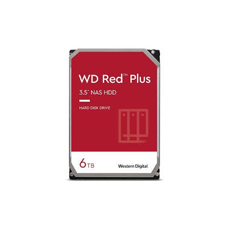 WESTERN DIGITAL HDD RED 6TB 3,5" 5.4K SATA 256MB CACHE    ** RICONDIZIONATO**