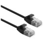 ROLINE CAVO DI RETE UTP DATA CENTER PATCH CORD CAT.6A (CLASS EA) LSOH SLIM 1.5 M NERO