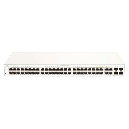 D-LINK SWITCH SMART MANAGED 52 PORTE GIGABIT POE