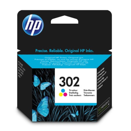 HP CART INK MULTICOLOR 302 PER DJ2130/1110 OJ3830/4650 ENVY4521 TS