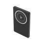 VULTECH POWERBANK MAGSAFE, SCHERMO LCD 5000 MAH TYPE C, RICARICA WIRELESS FINO 15W, PD20W, NERO