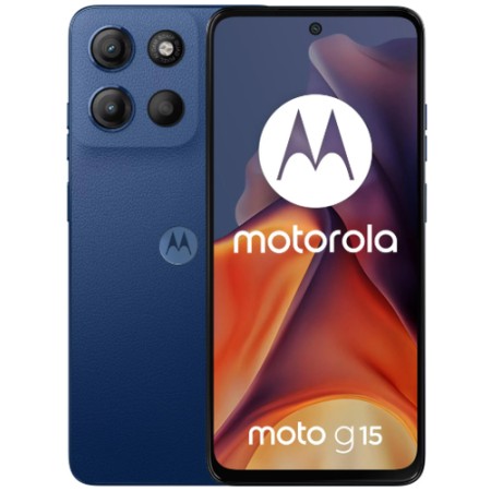 MOTOROLA MOTO G15 8+128GB 6.72 4G GLACIER BLUE DS