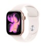 APPLE WATCH SERIES 11GPS42MMROSE GOLD ALUMINIUM CASE WITH LIGHT BLUSH SPORT BAND, S/M