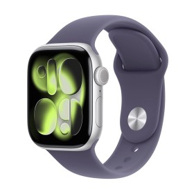 APPLE WATCH SERIES 11GPS42MMSILVER ALUMINIUM CASE WITH PURPLE FOG SPORT BAND, M/L