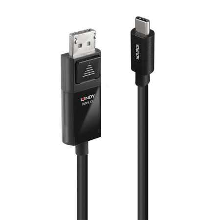 LINDY CAVO ADATTATORE USB TIPO C A DISPLAYPORT 8K60, 1M