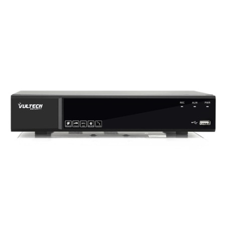 VULTECH SECURITY NVR 8 CANALI ULTRA-HD POE FINO A 8MPX H.265 HDMI P2P CLOUD 1 HD 4K