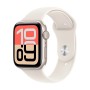APPLE WATCH SE 3GPS44MMSTARLIGHT ALUMINIUM CASE WITH STARLIGHT SPORT BAND - S/M