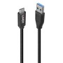 Cavo USB 3.2 tipo A a C, 10Gbps, GRS, 0.5m - USB Tipo A Maschio a C Maschio