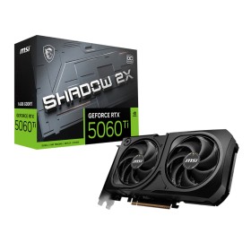 MSI VGA GEFORCE RTX 5060 TI, RTX 5060 TI 16G SHADOW 2X OC, 16GB GDDR7, HDMI/DP*3, ATX, DUAL FAN, BUL