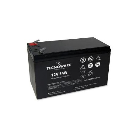 TECNOWARE POWER BATTERY TECNOWARE 12V 54W ( 11Ah) FASTON 6,3 MM LONG LIFE
