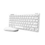 TRUST BUNDLE TASTIERA E MOUSE LYRA, BIANCO, IT