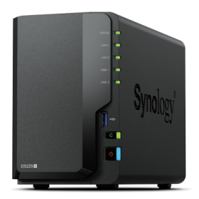SYNOLOGY NAS TOWER DS225+ X 2HD 3.5"/2.5" SATA2/3 - NO HD - CELERON J4125 -2GB DDR4-1P LAN RJ45 1GBE
