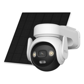 IMOU TELECAMERA 4G/WI-FI A BATTERIA 3K MOTORIZZATA PTZ, IP66, SIRENA E FARETTI BLU/ROSSI, RILEVAMENT