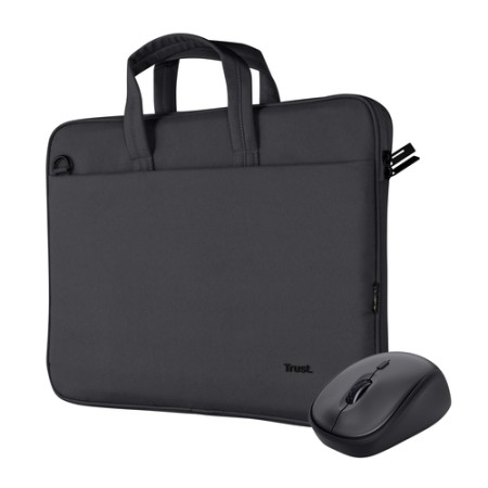 TRUST BORSA E MOUSE BOLOGNA, NERO