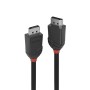 LINDY Cavo DisplayPort 1.2 Black Line, 1m