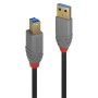 LINDY Cavo USB 3.2 Tipo A a B, 5 Gbit/s, Anthra Line, 3m