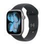 APPLE WATCH SERIES 11GPS E CELLULAR 46MM SPACE GREY ALUMINIUM CASE WITH BLACK SPORT BAND, M/L