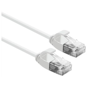 ROLINE CAVO UTP DATA CENTER PATCHCORD CAT.6A/CLASS EA, LSOH, SLIM, BIANCO, 0.5M