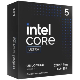 INTEL CPU ULTRA 5, 250KF, LGA 1851, 4.2 Ghz 18 CORE, 30 MB CACHE BOX, NO FAN