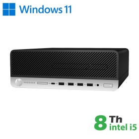 RINOVO HP PC REFURBISHED 600G4 400G5 SFF I5-8X00 DDR4 16GB SSD 480GB W11P NO DVD 1Y