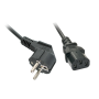 LINDY CAVO DI ALIMENTAZIONE SCHUKO IEC320C13, 2M