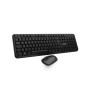 VULTECH TASTIERA E MOUSE BUNDLE, WIRELESS, 1600DPI REGOLABILI 2,4GHZ