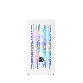 NUWO MICRO CASE ATX BLITZ R25 0.5MM SPCC USB3.0/2.0 3 FAN 12CM ARGB RAINBOW FRONT MESH SIDE GLASS BI