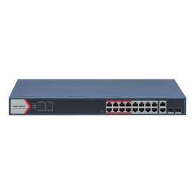 HIKVISION SWITCH SMART MANAGED POE 10/100 + UPLINK GIGABIT COMBO