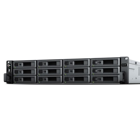 SYNOLOGY NAS RACK 12BAY 2.5"/3.5" SSD/HDD SATA, AMD RYZEN V1780B 4CORE A 3,35 GHz,  8GB UDIMM DDR4 E