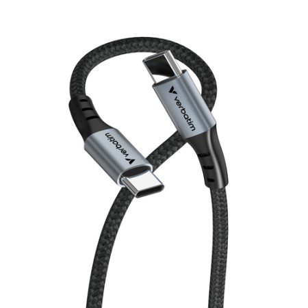 VERBATIM CAVO SYNC  CHARGE USB C TO USB C 60W 120 CM