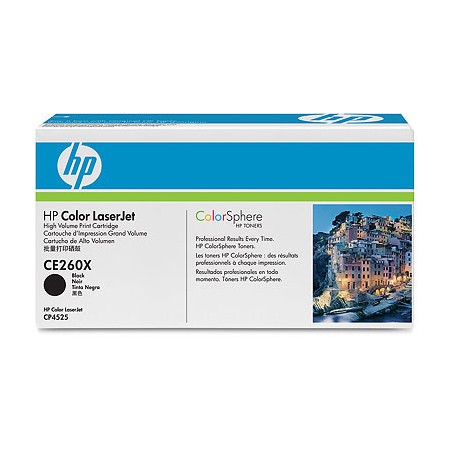 HP TONER LASER JET NERO 17000 PAGINE PER CP4525