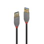 LINDY CAVO USB ANTHRA LINE 3.0 TIPO A MASCHIO A A MASCHIO 0.5 MT DOPPIA SCHERMATA GUSCIO PVC  10 ANNI DI GARANZIA