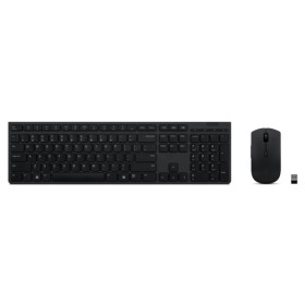 LENOVO COMBO TASTIERA E MOUSE PROFESSIONAL WIRELESS RECHARGEABLE KEYBOARD AND MOUSE LAYOUT ITALIANO