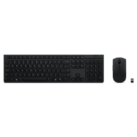 LENOVO COMBO TASTIERA E MOUSE PROFESSIONAL WIRELESS RECHARGEABLE KEYBOARD AND MOUSE LAYOUT ITALIANO