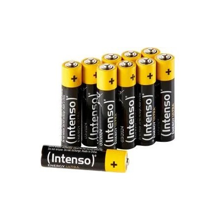 INTENSO BATTERIE ALCALINE ENERGY ULTRA AAA LR03 10PCS SHRINKED PACK