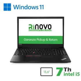 RINOVO NB LENOVO REFURBISHED THINKPAD E580 I5-7X00 DDR4 16GB SSD 240GB W11P NO DVD GRADE A 1Y
