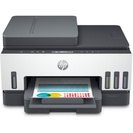 HP MULTIFUNZIONE INK A4 COLORE, SMART TANK 7305, 15PPM, ADF, FRONTE / RETRO, USB/WIFI, 4 IN 1