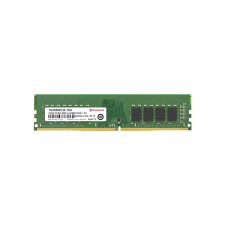TRANSCEND RAM DIMM 16GB DDR4 3200MHZ U-DIMM 1Rx8 2Gx8 CL22 1.2V