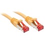 LINDY CAVO CAT.6 S/FTP GIALLO, 1M